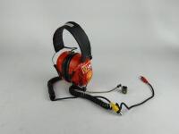 FERRARI: An original pair of Scuderia Ferrari team headset and microphone (signed Schumacher & Todt) - 2