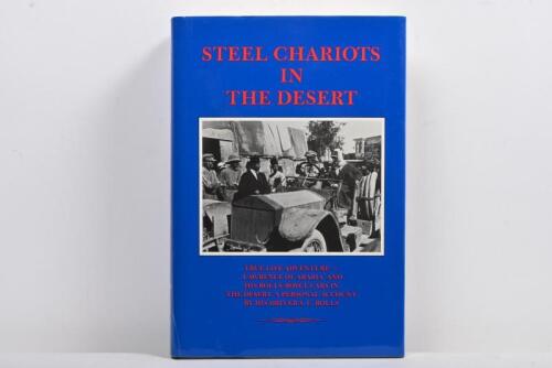 ROLLS-ROYCE: 'STEEL CHARIOTS IN THE DESERT' hardcover book by S. C. ROLLS