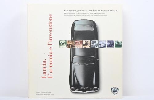 LANCIA: 'Lancia. L'armonia e l'invenzione' (The protagonists, products and affairs of Italian enterprise) softcover book by Riccardo P.Felicioli