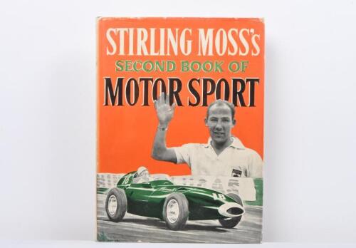 MOSS: 'STIRLING MOSS's SECOND BOOK OF MOTOR SPORT' hardcover book