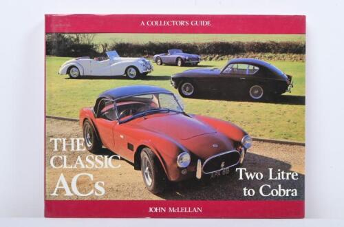 AC: 'THE CLASSIC AC's - Two Litre to Cobra' hardcover book by John McLellan