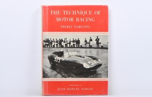 PIERO TARUFFI: "The Technique of Motor Racing" hardcover book by Piero Taruffi