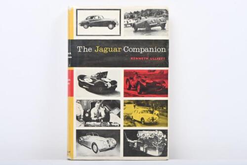 JAGUAR: 'The Jaguar Companion' hardcover book by Kenneth Ullyett. First Edition