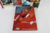 CANADIAN GRAND PRIX: Four items relating to the Canadian Grand Prix with hardcover Limited Edition of 1996 Canadian Grand Prix Official Programme, with CoA. Numbered 902/1000. - 2