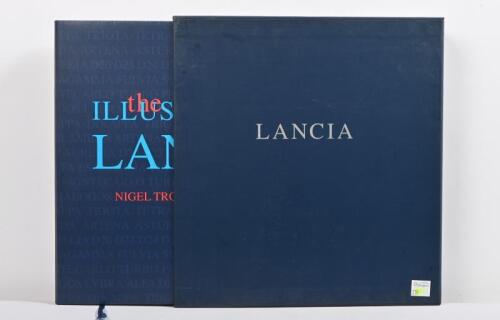 LANCIA: 'the ILLUSTRATED LANCIA' hardcover book by Nigel Trow