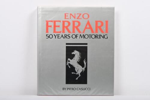 FERRARI: 'ENZO FERRARI' hardcover book by Piero Casucci