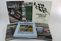 MOTOR RACING: A group of books relating to motor racing.