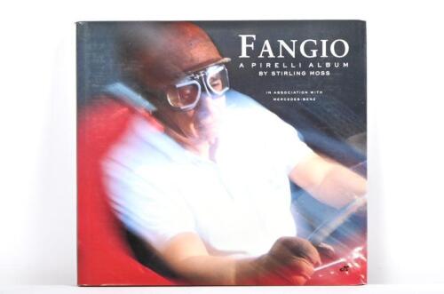 FANGIO: 'FANGIO - A PIRELLI ALBUM' hardcover book by Stirling Moss