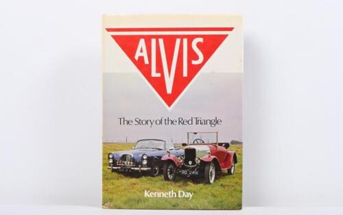 ALVIS: 'ALVIS - The Story of the Red Triangle' hardcover book by Kenneth Day