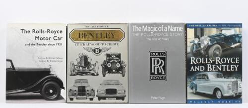 BENTLEY/ROLLS-ROYCE: Four publications regarding Bentley and Rolls-Royce. 'The Rolls-Royce Motor Car and the Bentley since 1931' by various authors