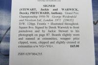 GRAND PRIX: 'Grand Prix Championship' hardcover book by Anthony Pritchard. Jackie Stewart and Derek Warwick signatures. - 2