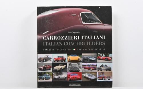 ITALIAN COACHBUILDERS: 'CARROZZIERI ITALIANI/ITALIAN COACHBUILDERS - THE MASTERS OF STYLE' hardcover book by Elvio Deganello