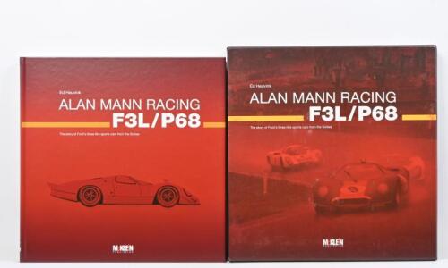 ALAN MANN RACING: A Limited Edition copy of 'ALAN MANN RACING F3L/P68' hardcover book by Ed Heuvink. Numbered '782' of 999