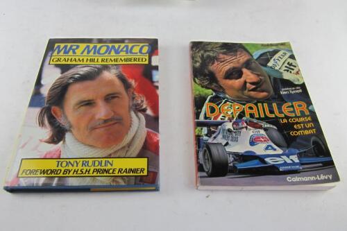 GRAND PRIX DRIVERS: An assortment of books detailing the Formula 1 ...