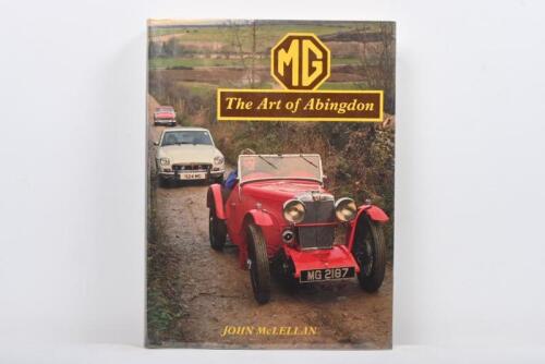 M.G: 'MG - The Art of Abingdon' hardcover book by John McLellan