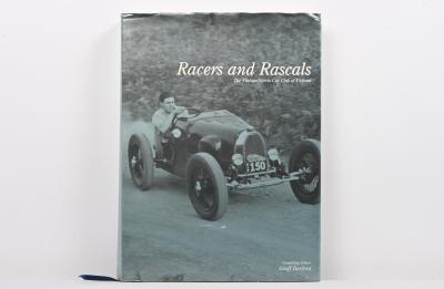 V.S.C.C: A Limited Edition copy of 'Racers and Rascals - The Vintage Sports Car Club of Victoria' hardcover book. Numbered '11' of 750