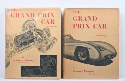 GRAND PRIX CAR: A two volume set of 'THE GRAND PRIX CAR' by Laurence Pomeroy