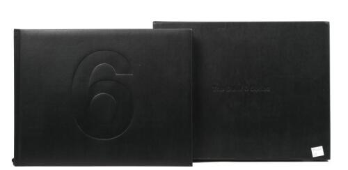 B.M.W: A leatherbound edition of 'The BMW 6 series'. Published 2004 by Bayerische Werke AG, Munich