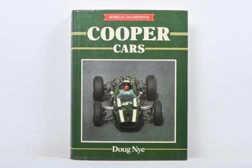 COOPER: 'COOPER CARS' hardcover book by Doug Nye
