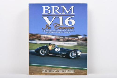 BRM: 'BRM V16 In Camera' hardcover book by Anthony Pritchard