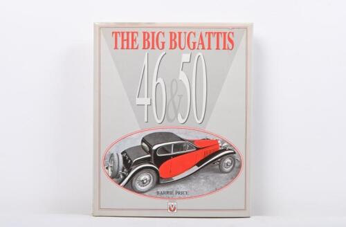 BUGATTI: 'THE BIG BUGATTIS 46 & 50' hardcover book by Barrie Price. LIMITED EDITION of 2000 copies