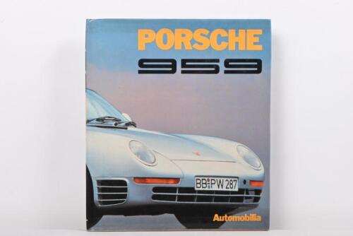 PORSCHE: 'PORSCHE 959' hardcover book by Stefano Pasini