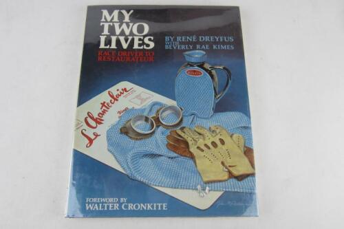 RENE DREYFUS: 'My Two Lives' hardcover book by Rene Dreyfus and Beverly Rae Kimes. L.E 253/1000. Rene Dreyfus signature