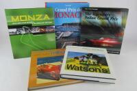GRAND PRIX: Five impressive hardcover books detailing various world Grand Prix's