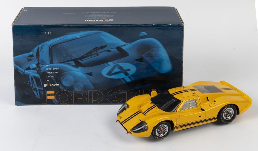 Exoto Ford GT40 MK IV – Diecast 1/18 – Modèle 11075 – Bleu Perle – Occasion