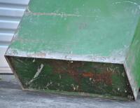 CASTROL: A circa 1960s steel Castrol high boy oil pump, 105cm high to top of hand pump, surface rust throughout - 4