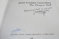 GONZALEZ: 'Jose Froilan Gonzalez - The Pampas Bull' hardcover book. Jose Froilan Gonzalez signature - 2