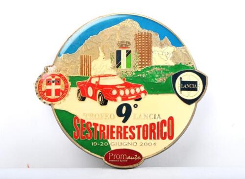 SESTRIERE RALLY: A 2004 Historic Rally Medallion for the 9th Sestriere Rally