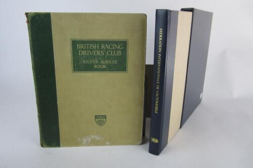 B.R.D.C/FiA: Two hardcover books by B.R.D.C/FiA