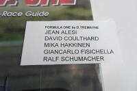 FORMULA 1: 'Formula One' hardcover book by David Tremayne. Multiple F1 driver signatures including Jean Alesi, David Coulthard, Mika Hakkinen