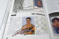 FORMULA 1: 'Formula One' hardcover book by David Tremayne. Multiple F1 driver signatures including Jean Alesi, David Coulthard, Mika Hakkinen - 2