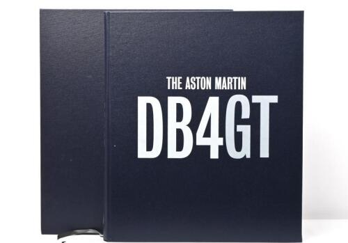 ASTON MARTIN: An impressive clothbound edition of the book 'THE ASTON MARTIN DB4GT' - by Stephen Archer & Richard A. Candee. Numbered 73/300