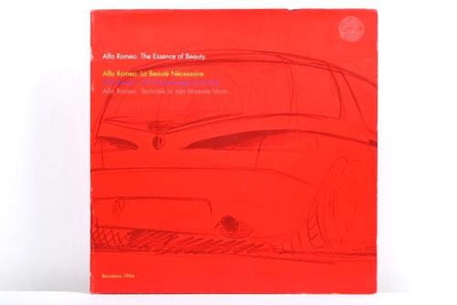 ALFA ROMEO: A softcover book - 'Alfa Romeo. The Essence of Beauty' by Ricciardo P. Felicioli