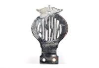 NRMA: A nickel on brass NRMA grille badge by Angus & Coote, numbered ''