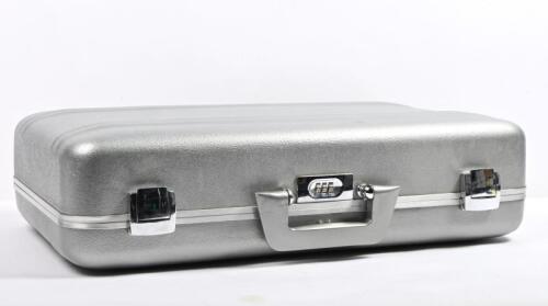 HALIBURTON: A Halliburton Zero briefcase with foam padded interior