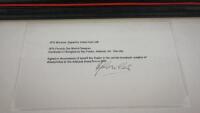 JAMES HUNT: A scratch-built model of the F1 1976 McLaren M23, signed by Hunt - 6