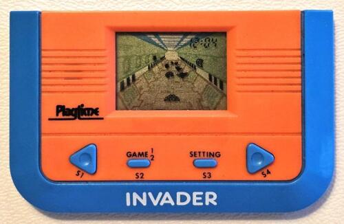 GAME CONSOLE: A 1980s Playtime Invader LCD game console