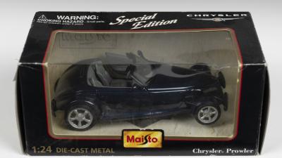 CHRYSLER: A Special Edition Maisto 1:24 scale Chrysler Prowler in blue