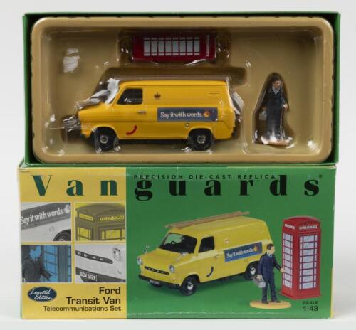 FORD: A 1:43 scale Lledo Vanguards Ford Transit Van (VA06604) - 'Telecommunications Set'. Numbered '2849' of 5000 distributed
