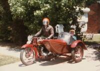 1939 TRIUMPH SPEED TWIN 5T WITH DUSTING SIDECAR - 17
