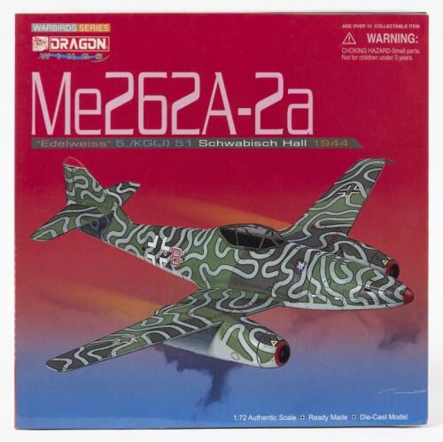 Me262A-2a: A DRAGON WINGS 1:72 scale Me262A-2a "Edelweiss" 5./KG(J) 51 Schwabisch Hall 1944 aircraft model