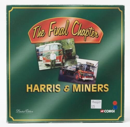 ALBION/ERF: An interesting Limited Edition CORGI 'HARRIS & MINERS Transport Contractors' truck set (CC99131). Numbered '2611' of 3,400 distributed worldwide