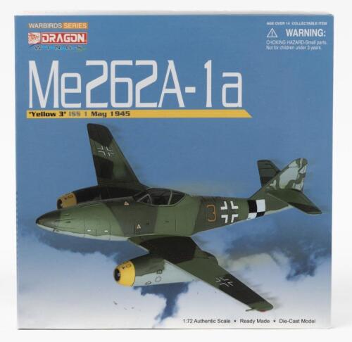 Me262A-1a: A DRAGON WINGS 1:72 scale Me262A-1a "Yellow 3" ISS 1 May 1945&nbsp;aircraft model