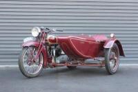 1939 TRIUMPH SPEED TWIN 5T WITH DUSTING SIDECAR - 2