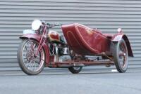 1939 TRIUMPH SPEED TWIN 5T WITH DUSTING SIDECAR - 21