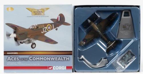 KITTYHAWK: A Limited Edition CORGI&nbsp;1:72&nbsp;scale P-40E Kittyhawk IA - NZ3040&nbsp;(AA35202). Numbered '1571' of 2700 worldwide